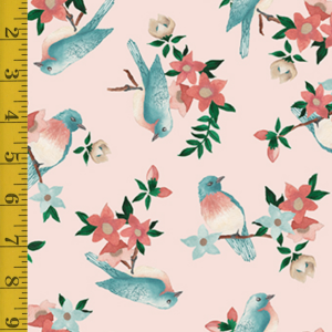 Blank Quilting Rural Fantasy - Lt. Pink #25-8206