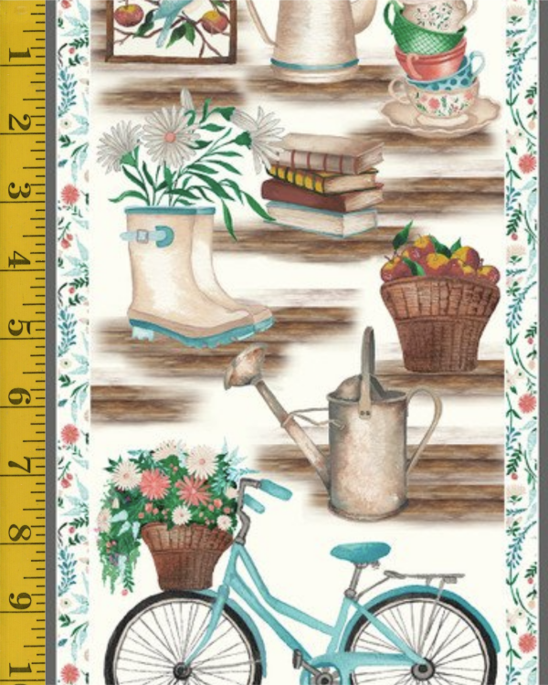 Blank Quilting Rural Fantasy - Ivory #25-8207