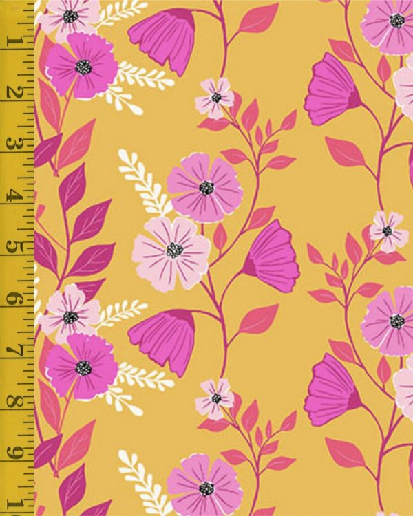 Andover Fabrics Memories Unfold: Martha's Vineyard - Saffron #25-1329