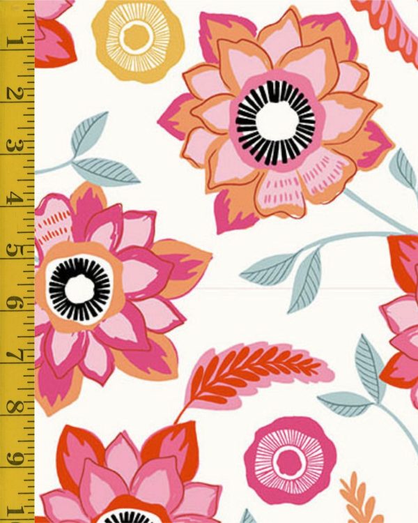 Andover Fabrics Memories Unfold: Mayflower - Off White #25-1331