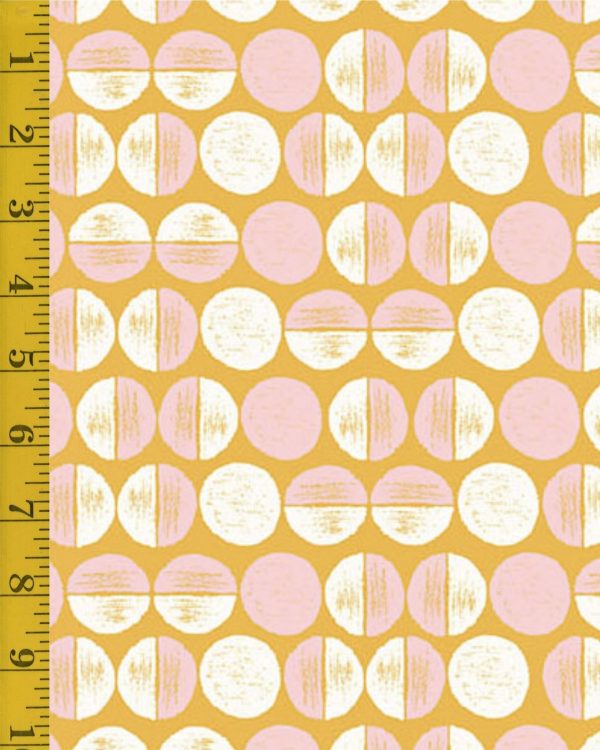 Andover Fabrics Memories Unfold: Moonlit - Saffron #25-1338