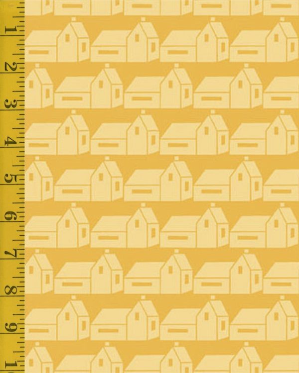 Andover Fabrics Memories Unfold: Rockport - Saffron #25-1340