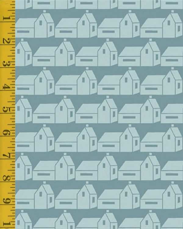 Andover Fabrics Memories Unfold: Rockport - Teal #25-1341