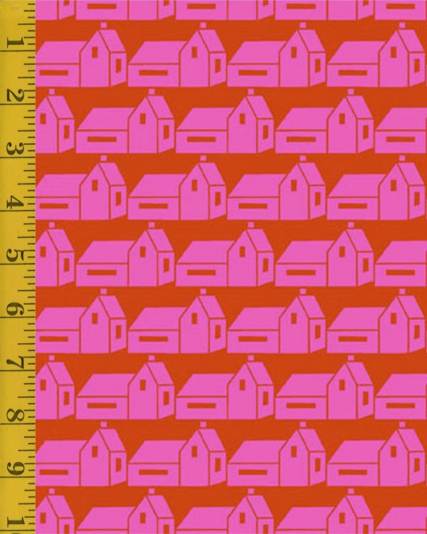 Andover Fabrics Memories Unfold: Rockport - Hot Pink #25-1342