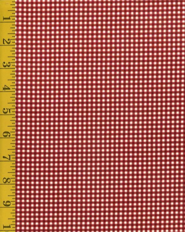 Benartex: Village Check - Flannel Berry Ben-25-4715