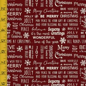 Benartex: Believe in Magic - Flannel Berry Ben-25-4721