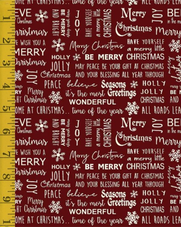 Benartex: Believe in Magic - Flannel Berry Ben-25-4721