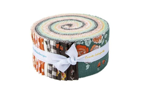 Riley Blake Designs: Sunsetridge 2.5 Inch Rolie Polie, 40 pcs - Riley-25-8497 - Image 2