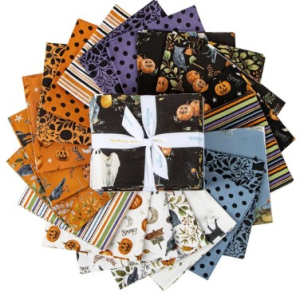 Riley Blake Designs: Trick or Treat Fat Quarter Bundle, 21 pcs - Riley-25-8503
