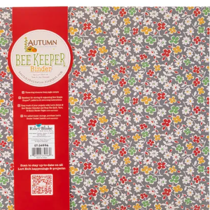 Riley Blake Designs: Lori Holt Autumn Bee Keeper Binder - Riley-25-8520