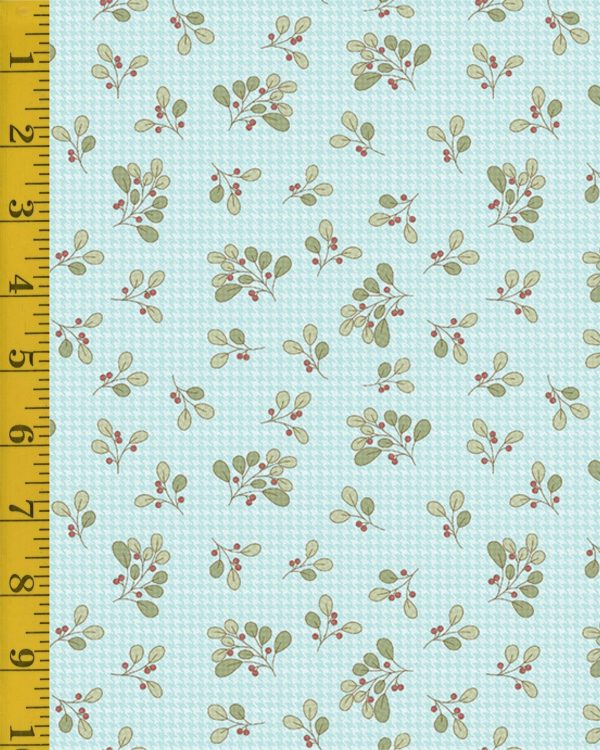 Benartex ABC's: Bird & Sprig - Turquoise #25-4730