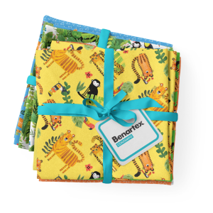 Benartex Fat Quarter Box & Bundles: Safari Fun FQ Bundle 21pc - #25-4761