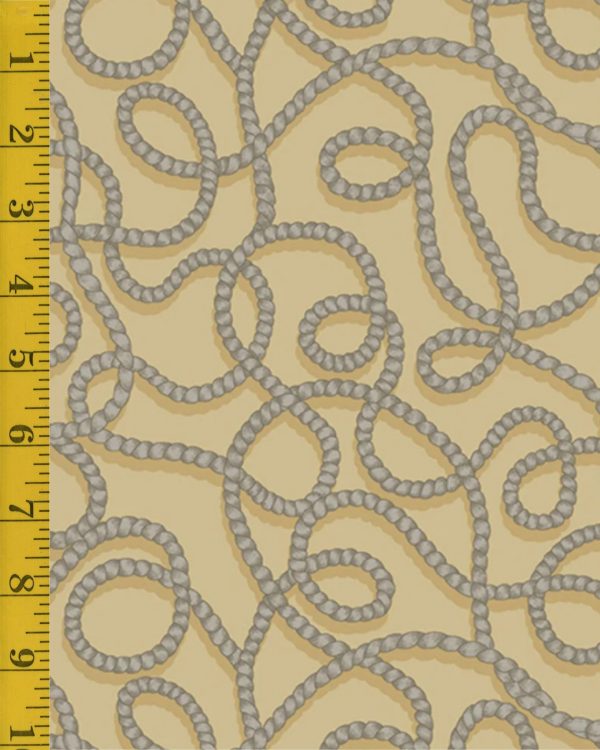 Andover Fabrics Ranch Hand Rope Hereford - beige - 25-1359