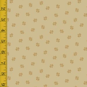 Andover Fabrics Ranch Hand Brand Hereford - Beige - 25-1363