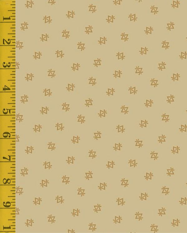 Andover Fabrics Ranch Hand Brand Hereford - Beige - 25-1363