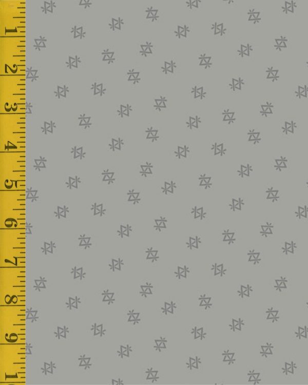 Andover Fabrics Ranch Hand Brand Holstein - Gray - 25-1364