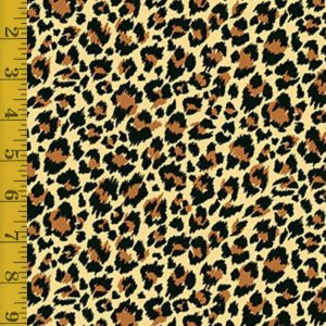Andover Fabrics Around the World Leapard - Natural - 25-1373