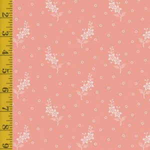 Andover Fabrics Welcome Spring Flower Stalks - Pink - 25-1374