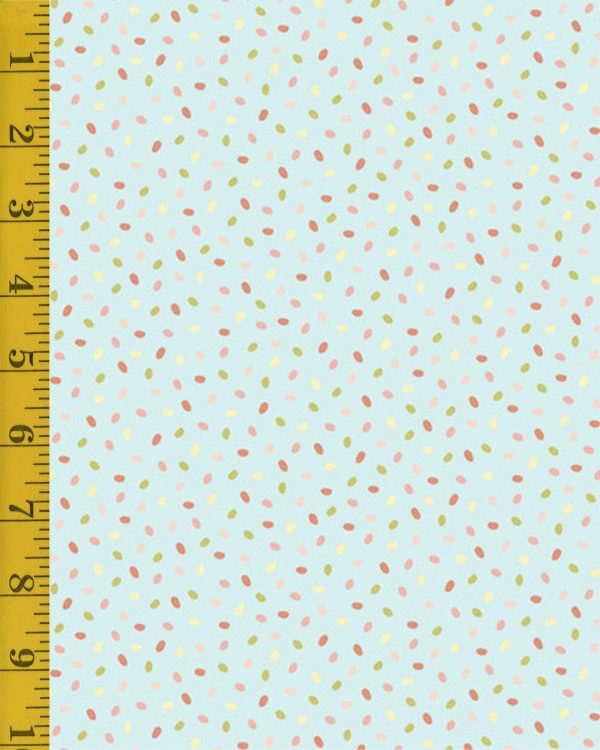 Andover Fabrics Welcome Spring Eggs - Teal (looks Light Blue) - 25-1379