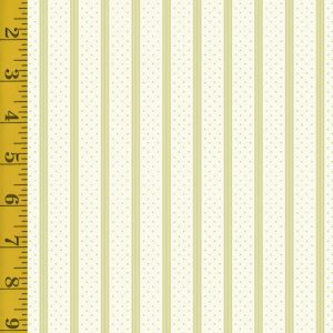 Andover Fabrics Welcome Spring Ribbon Stripe - Green (looks taupe) - 25-1380