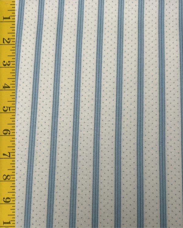 Andover Fabrics Welcome Spring Ribbon Stripe - Teal - 25-1381