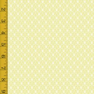 Andover Fabrics Welcome Spring Butterflies - Green (looks buttery yellow) - 25-1383