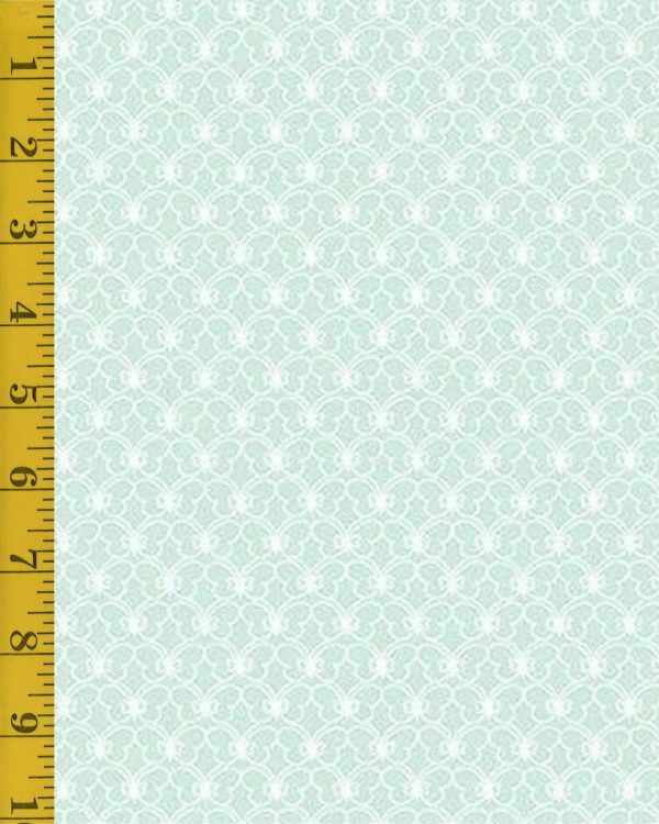 Andover Fabrics Welcome Spring Butterflies - Teal - 25-1384