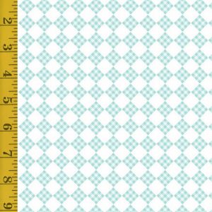 Andover Fabrics Welcome Spring Plaid - Teal - 25-1386