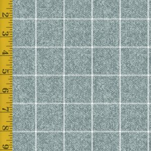 Benartex A Wooly Garden: Wooly Window - Aquamarine #25-4726