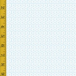 Benartex Adorable Alphabet: Be Squared - Light Teal #25-4738