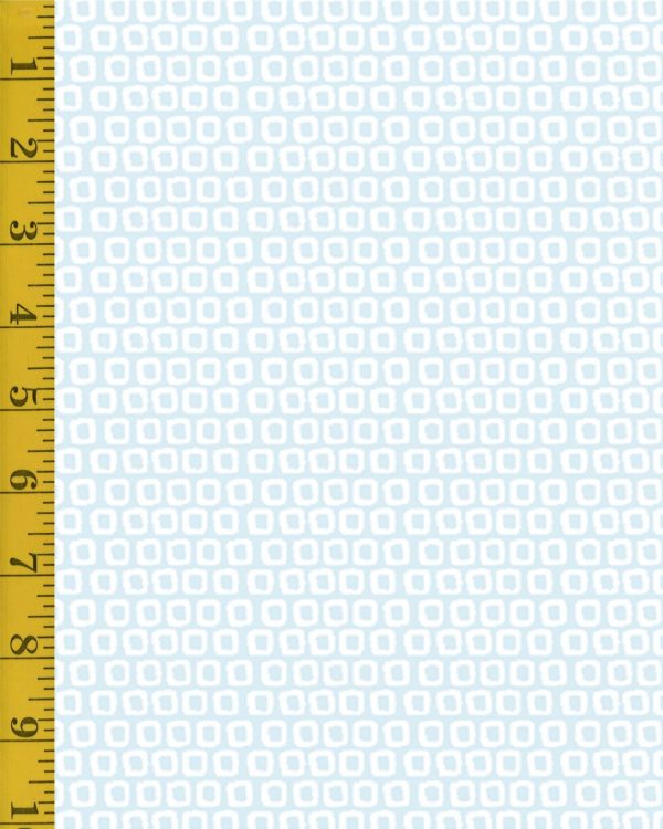 Benartex Adorable Alphabet: Be Squared - Light Teal #25-4738