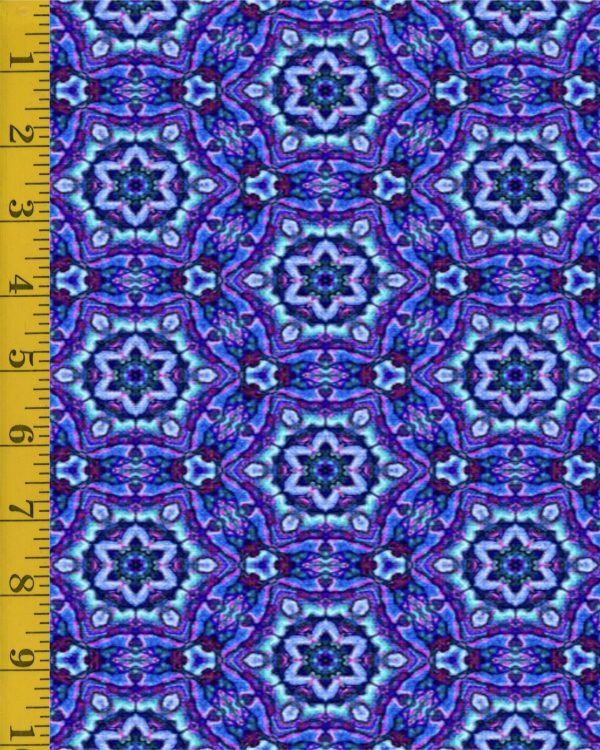 Qt Fabrics Potpourri: Kaleidoscope - Purple #25-6530