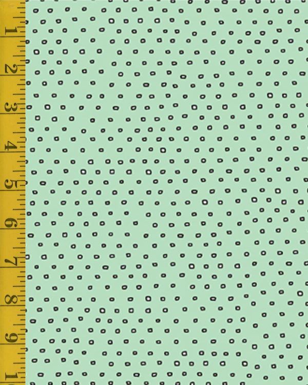 Qt Fabrics Pixie: Square Dot Blender - Seafoam #25-6540