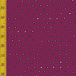 Qt Fabrics Pixie: Square Dot Blender - Plum #25-6541