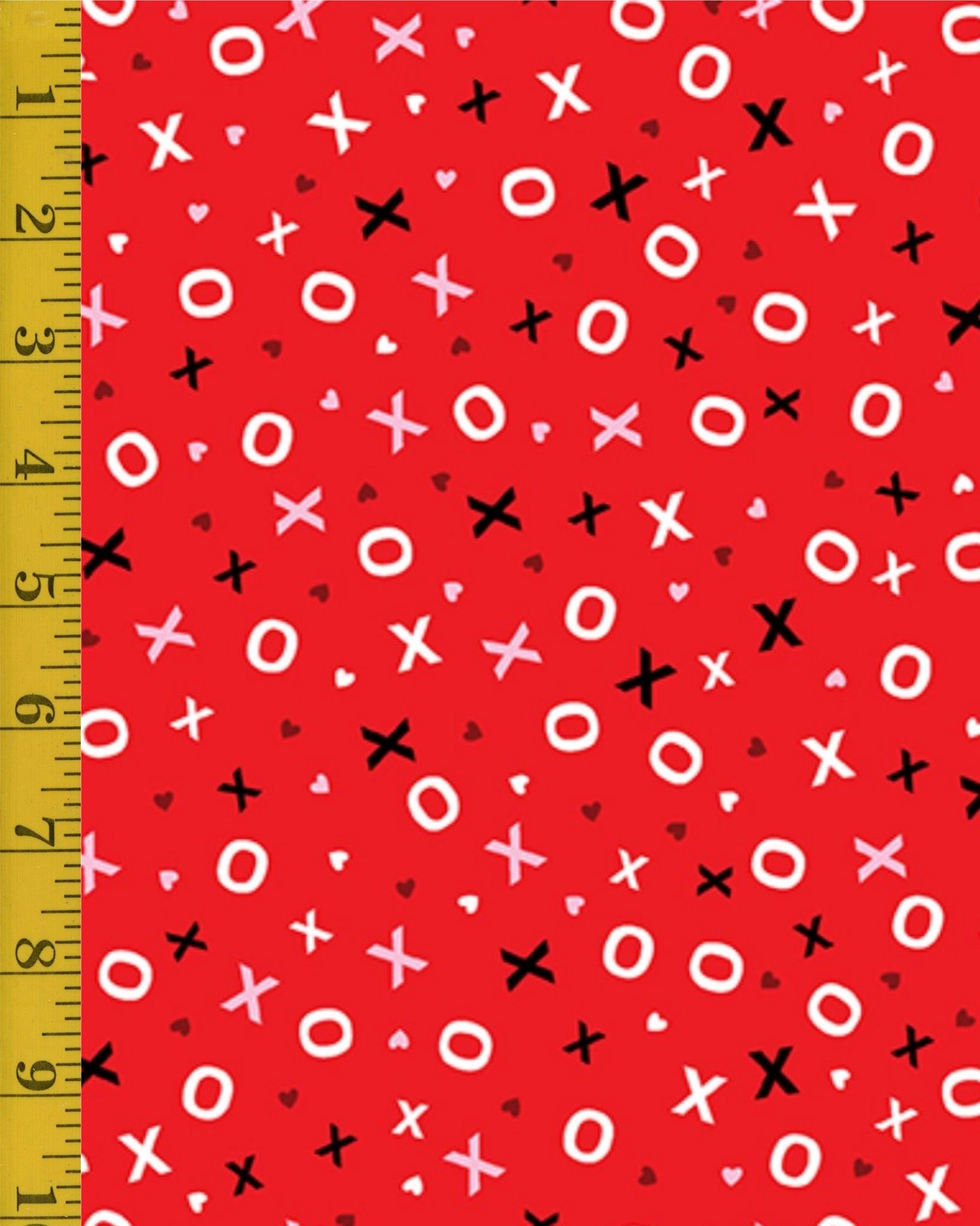 Benartex Fabrics Love You Fur-Ever: Hugs & Kisses - Red - 25-4788