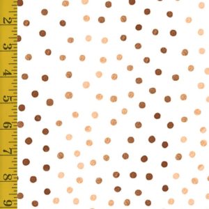 Benartex Fabrics Tutu Cute: Tutu Cute Dots - White - 25-4815