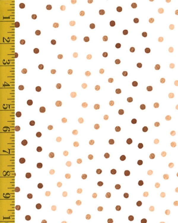 Benartex Fabrics Tutu Cute: Tutu Cute Dots - White - 25-4815