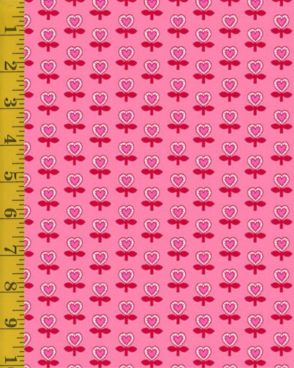 Andover Fabrics Heart and Soul: Love Blooms: Pink - 25-1390