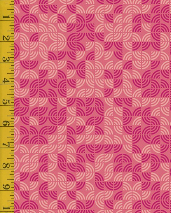 Andover Fabrics At Days End: Prairie Winds Setting Sun - Pink - 25-1397
