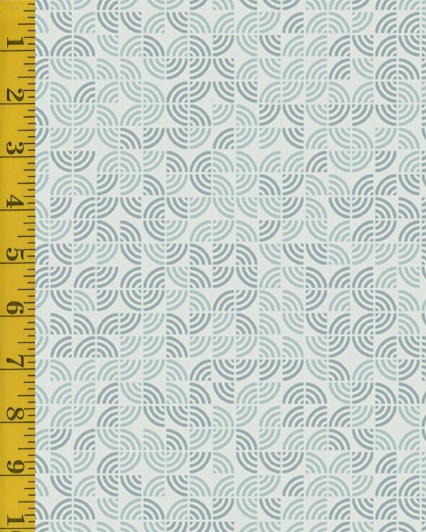 Andover Fabrics At Days End: Prairie Winds Prairie Pond - Gray - 25-1399