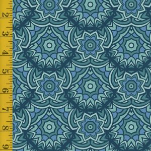 Andover Fabrics At Days End: Terraced Grassy Fields - Green - 25-1400