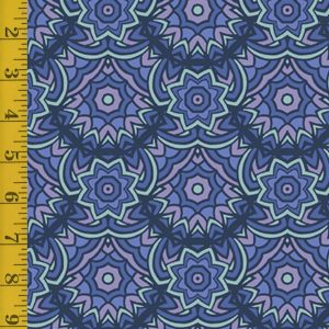 Andover Fabrics At Days End: Terraced Twilight - Blue - 25-1402
