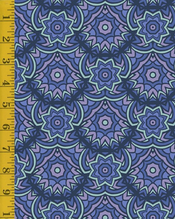 Andover Fabrics At Days End: Terraced Twilight - Blue - 25-1402