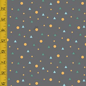 Quilting Treasures Winter Forest Friends: Circles and Triangles - Putty - 25-6562