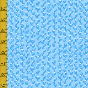 Quilting Treasures Twilight Garden: Vine Stripe Blender - Blue - 25-6569
