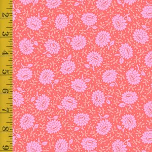 Quilting Treasures Floral Flirtation: Floral Dot - Bubblegum - 25-6580