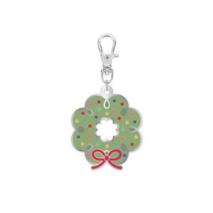 Lori Holt Enamel Wreath Charm - 25-8545