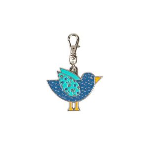 Lori Holt Enamel Happy Bird Charm - 25-8548