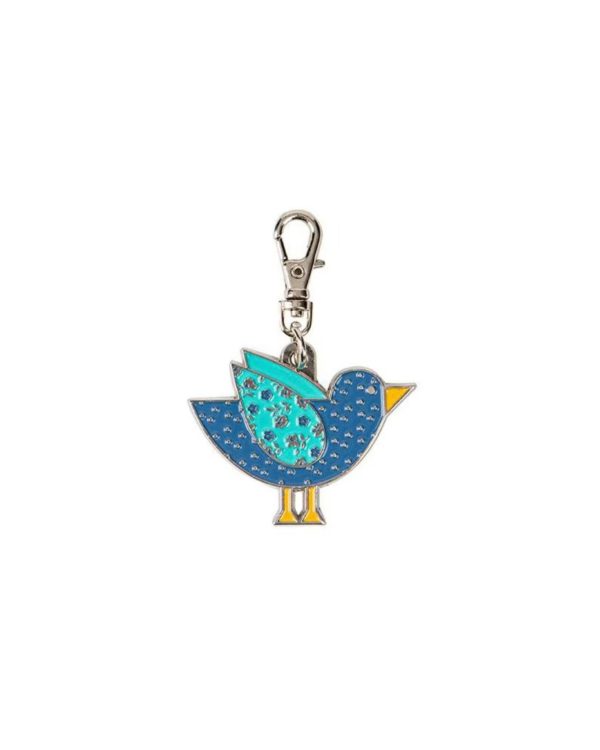 Lori Holt Enamel Happy Bird Charm - 25-8548