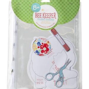 Riley Blake Designs Lori Holt Bee Keeper Binder Pocket Insert, 5pcs - 25-8551